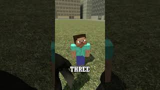 Billy gets blocked mortalkombat mk1 scream minecraft steve minecraftshorts mojang [upl. by Nimocks]