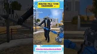 Rebutan Palu Titan Cameraman 🤣 skibiditoilet speakerman cameraman [upl. by Beutner649]