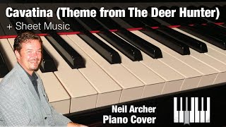 Cavatina  Theme from The Deer Hunter  Piano Cover Sheet Music Available [upl. by Timi]