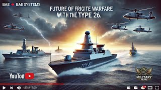 Type 26 Next Generation Frigate with Stealth Capability and Super Advanced Technology [upl. by Joanna]