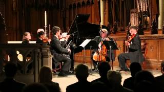 Ciompi Quartet performs quotAt the Still Pointquot by Chris Theofinidis at Duke Chapel [upl. by Remark]