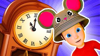 Hickory Dickory Dock  Baby Song and Nursery Rhymes  Toddler Town Family [upl. by Akeryt206]