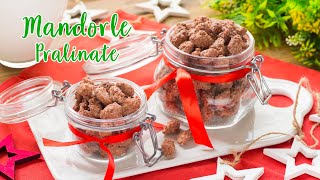 Mandorle Pralinate  Ricetta Facile  Idea Regalo di Natale Fatto in Casa – 55Winston55 [upl. by Randall]