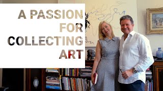 An Interview With Frank And Lizelle Kilbourn A Passion For Collecting Art [upl. by Cykana375]