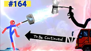 Top Falls  Stickman Dismounting Funny Moments 164 [upl. by Mab897]