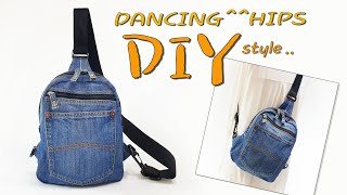 diy청바지 리폼리폼가방만들기denim tote bag tutorialtote bag sewing tutorialdiy jeans bag hand sewing청바지가방 [upl. by Nylsor]