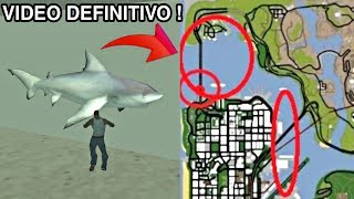 MISTERIO RESUELTO  Encontrar al Tiburón de Gta San Andreas VÍDEO DEFINITIVO [upl. by Geddes]