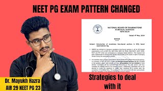 NEET PG and FMGE Exam Pattern Changed 😱  How to Prepare Now  neetpg fmge neetss [upl. by Nored]