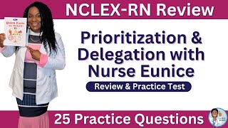 🏆 NCLEXRN Review and Quiz Prioritization amp Delegation [upl. by Airbmat]