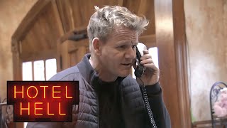 Gordon Leaves a Voicemail for One Lucky Customer 😂  DOUBLE EPISODE  Hotel Hell [upl. by Constancy]