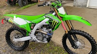 Brand New 2023 KX450SR Factory Edition First Ride Mind Absolutely Blown [upl. by Zurkow]