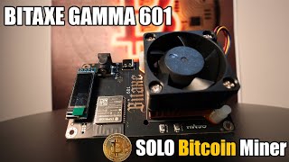 NEW Bitaxe Gamma 601 BEST SOLO Bitcoin Miner SetUp [upl. by Hijoung]