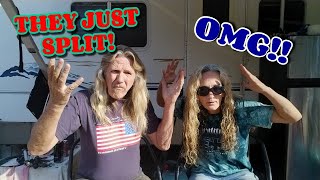 WE CANT BELIEVE THEY JUST SPLIT couple builds homesteading offgrid RV life RV living [upl. by Ezar]