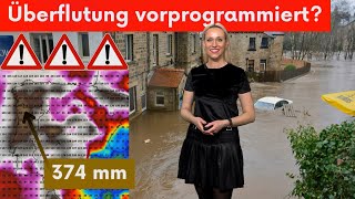 BombenZyklon löst flutartige Regenfälle aus Droht der Iberischen Halbinsel das Hochwasser [upl. by Ydissak546]