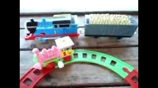 Thomas Tickled Pink きかんしゃトーマス รถไฟโทมัส [upl. by Nnaitsirk]