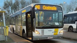 Van Hool New A360 €4 VOITH 605050 ex 221926 222426 Delijn Mattheessen Waaslandia groep 🇧🇪 [upl. by Nahtanhoj505]