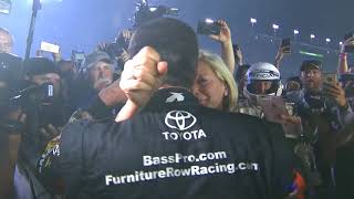 Sherry Pollex Truex Jr share emotional moment [upl. by Nathalie]