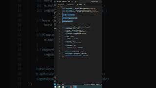 Relogio Digital com JavaScript css html javascript python wordpress windows youtubeshorts [upl. by Demmahom833]