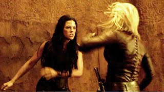 Kahlan Amnell vs Cara Mason Legend of the Seeker  S2E16  quotDesecratedquot [upl. by Yentrac]