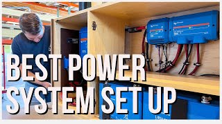 The Best Power System for Vans  Watch Before You Buy Van Electrical System [upl. by Aia]