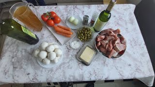 tendrons de veau aux olives СТАРИННЫЙ РЕЦЕПТ ФРАНЦУЗСКОЙ КУХНИ [upl. by Treblig295]