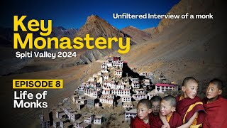 Key Monastery Life of Monks at Remotest Place of INDIA  Spiti Valley Episode  8 [upl. by Tsiuqram]