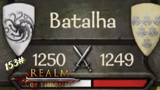 153 BATTLE VS LANNISTERS 1250 X 1240 MOUNTampBLADE 2 REALM OF THRONE PT BR GAME PLAY [upl. by Sidonius159]