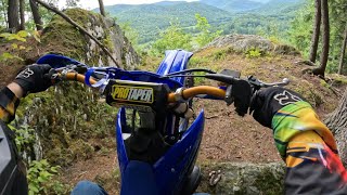 Almost Dropped My Bike Over A Cliff 2024 Yamaha Yz250 fyp viral viralvideo [upl. by Papageno392]