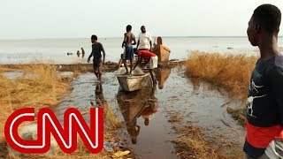 CNN exposes child slavery on Ghanas Lake Volta [upl. by Leirbma]