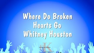 Where Do Broken Hearts Go  Whitney Houston Karaoke Version [upl. by Orag]