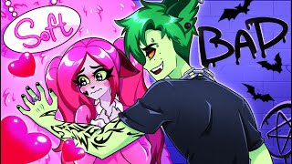 I love a BADDIE BOY  Softie Girl Meets a Bad Guy Love Story [upl. by Oflunra]