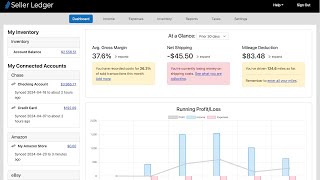 Automate eCommerce Bookkeeping with Seller Ledger [upl. by Mcnully]