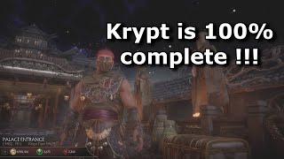 MK11  This is how 100 complete Krypt looks like when everything is opened unlocked and solved [upl. by Addam285]