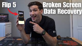 BROKEN SCREEN DATA RECOVERY Samsung Flip 5 [upl. by Doscher]