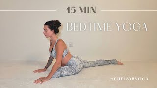 Restorative bedtime yoga 15 minute practice [upl. by Eanore999]