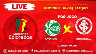 LIVE POS JOGO GAUDERIOS JUVENTUDE X INTERNACIONAL [upl. by Weiman]