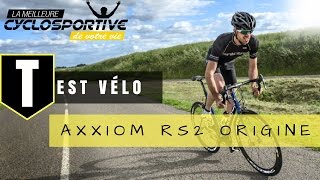 Test vélo ORIGINE RS2 Axxome [upl. by Lawlor]