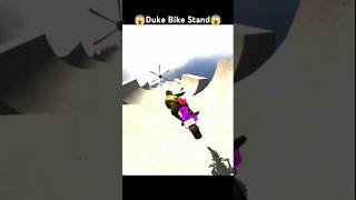 Duke Bike Stand😱 indan bike driving 3D shorts duke viral ytshorts trending foryou subscribe [upl. by Ybab]