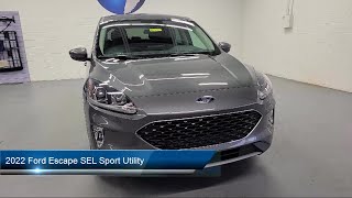 2022 Ford Escape SEL Sport Utility Richfield Cuyahoga Falls Akron Cleveland Canton [upl. by Ami324]