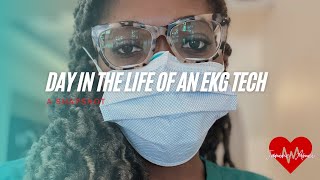 Day In The Life Of An EKG Tech  BEHIND THE SCENES  A Snapshot ekg [upl. by Aronel]