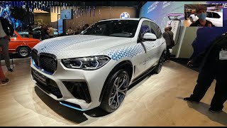 BMW IX5 HYDROGEN IX 5 FUEL CELL ALL NEW MODEL 2022 X5 ELECTRIC ECAR SUV CONCEPT CAR WALKAROUND [upl. by Drape]