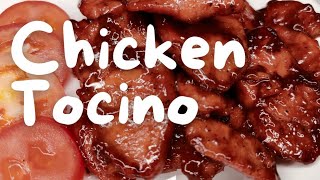 HOME MADE CHICKEN TOCINO RECIPE no food coloring  CHICKEN TOCINO RECIPE [upl. by Aehsrop]