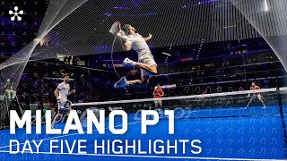 Milano Premier Padel P1 Highlights day 5 Men [upl. by Ased689]