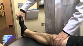 Genu Recurvatum Test  Knee Ligament Injury Symptoms  Orthopedic Knee Specialist  Twin Cities MN [upl. by Sirc]