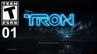 Lets Play Tron Evolution  1  Welcome to the Grid [upl. by Yenttirb579]