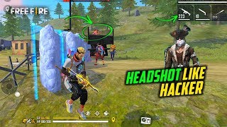 Ajjubhai OverPower HeadShot Like Hacker Gameplay with Cupid Scar  Garena Free Fire [upl. by Shirk]