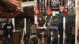 Simon McBride plays PRS Johnny Hiland at GJs Guitar Emporium [upl. by Schnurr]