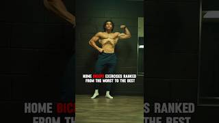 Home Biceps Exercises Ranked  NickVenuti LITVINOVFIT [upl. by Hsiri]