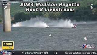 2024 Madison Regatta Heat 2 Livestream Coverage [upl. by Ahsikin]