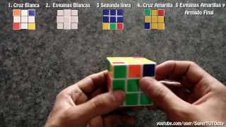 Como resolver el Cubo de Rubik  Facil y Sencillo Paso a Paso PARTE 2 [upl. by Arch539]